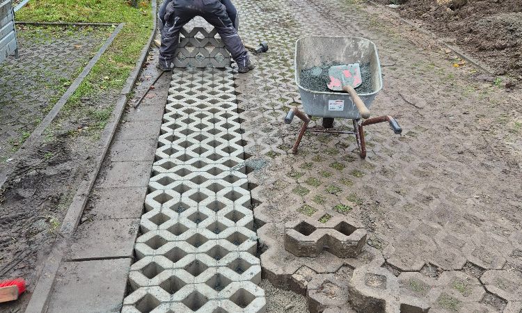 Pflasterarbeiten