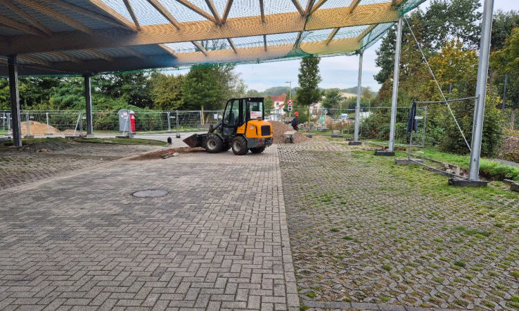 Pflasterarbeiten